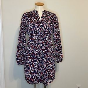 Maison Jules long sleeve floral dress | size XXS | Perfect condition